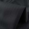 Шерсть костюмна в смужку чорна, ш.150 оптом