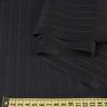 Шерсть костюмна в смужку сіру чорна HUGO BOSS, ш.150 оптом
