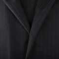Шерсть костюмна в смужку сіру чорна HUGO BOSS, ш.150 оптом