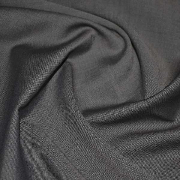 Шерсть костюмная коричнево-черная HUGO BOSS, ш.156 оптом