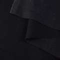 Шерсть костюмна стрейч з віскозою чорна (2 сторона - блискуча), ш.143 оптом