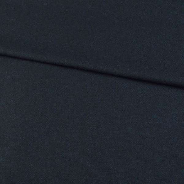 Шерсть костюмна синьо-чорна, ш.158 оптом