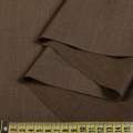 Шерсть костюмная стрейч коричневая, ш.151 оптом