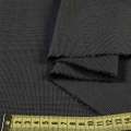 Полушерсть костюмная в узор мелкий серый черная, ш.155 оптом