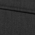 Шерсть костюмная меланж черно-серая BECKER , ш.158 оптом
