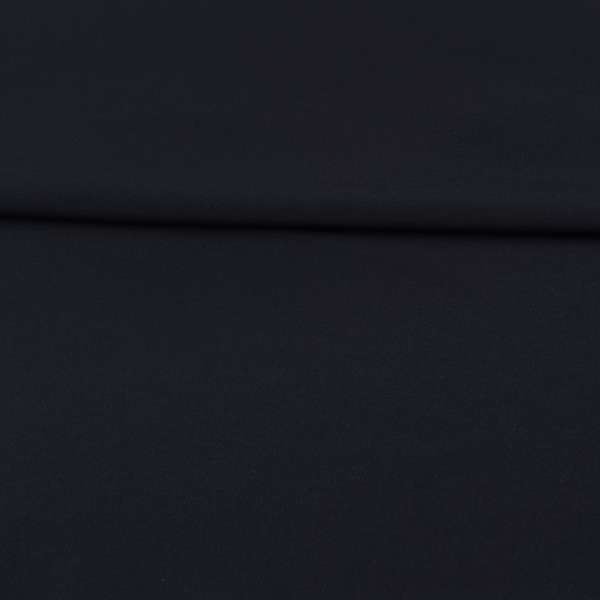 Ткань костюмная бистрейч синяя темная ш.140 оптом