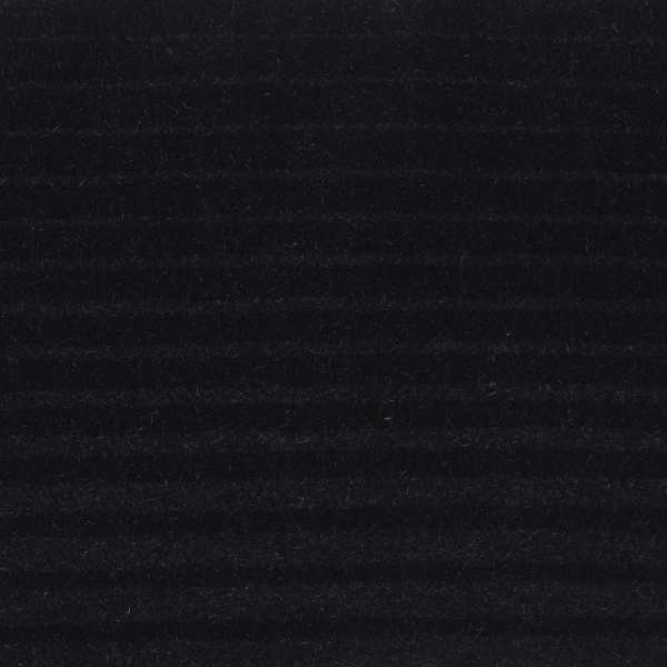 Шерсть пальтовая с ангорой черная, серые полоски, раппорт 112см, ш.161 оптом