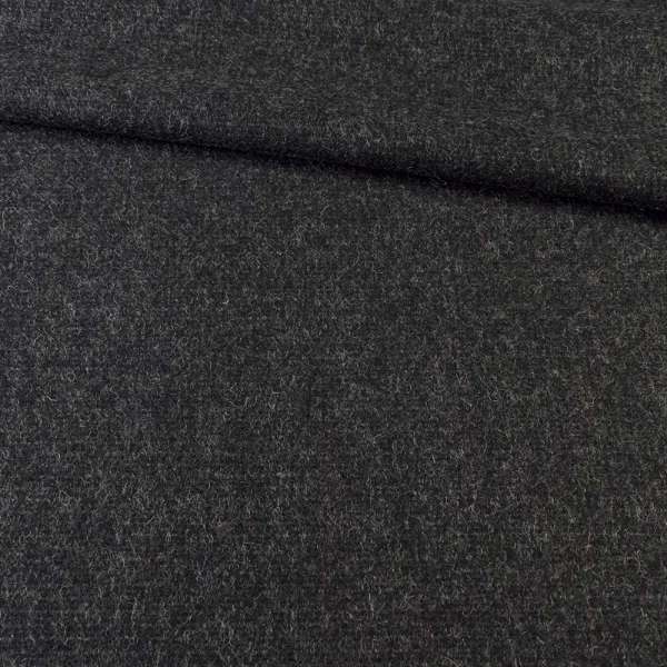 Шерсть пальтова чорна з сірими штрихами, ш.151 оптом