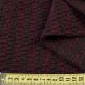 Пальтовий трикотаж Gerry Weber в смужку фіолетову коричневий, ш.150 оптом