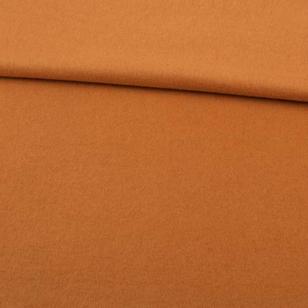 Полушерсть пальтовая Mantel оранжевая, ш.150 оптом