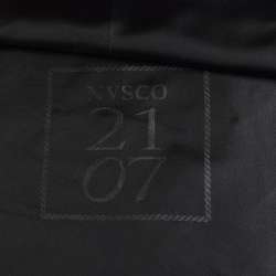 Вискоза подкладочная черно-серая, жаккардовый квадрат по центру, ш.140