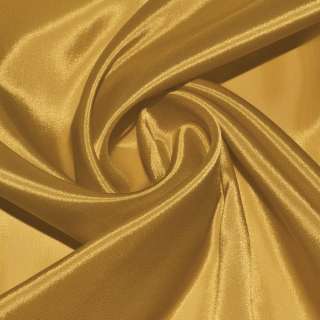 Тканина підкладкова стрейч гірчично-золотава ш.146 оптом