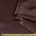 Полиэстер подкладочный коричневый, ш.155 оптом