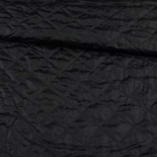 Тканина підкладкова стьобана чорна, ш.150 оптом