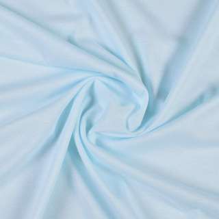 Трикотаж бавовняний блакитний блідий, ш.150 оптом