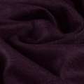 Трикотаж костюмный шерстяной "Kochwolle uni" темно-баклажановый ш.145 оптом