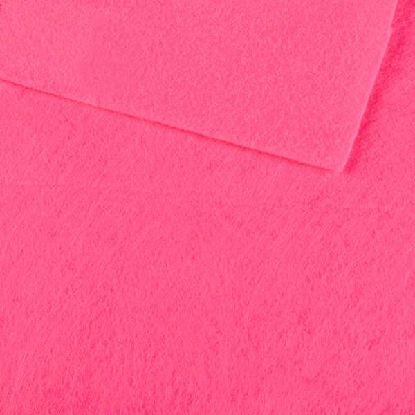 Фетр для рукоделия 0,9мм розовый яркий, ш.85 оптом