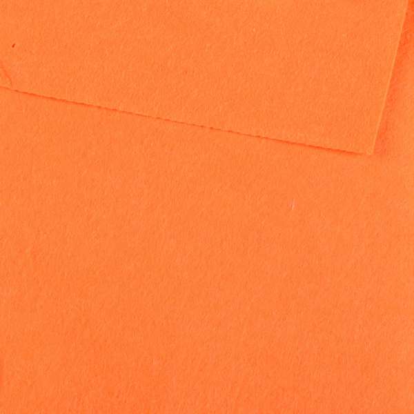 Фетр для рукоделия 0,9мм оранжевый неоновый, ш.85 оптом