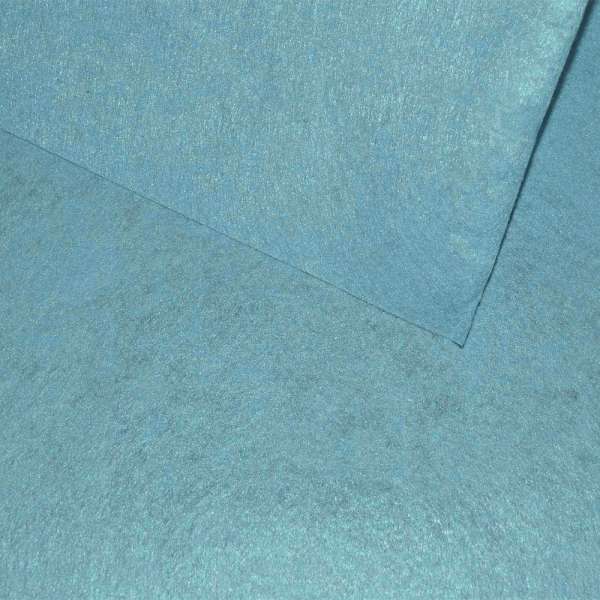 Фетр для рукоделия 0,9мм голубой, ш.85 оптом