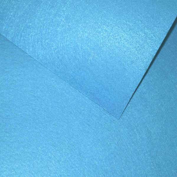 Фетр для рукоделия 0,9мм голубой яркий, ш.85 оптом