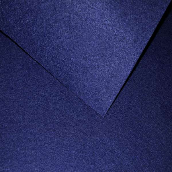 Фетр для рукоделия 0,9мм синий темный, ш.85 оптом