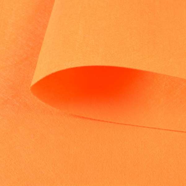 Фетр для рукоделия 1,5мм оранжевый, ш.150 оптом