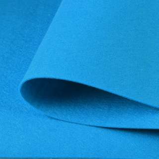 Фетр для рукоделия 1,5мм синий яркий, ш.150 оптом
