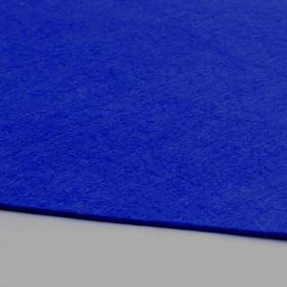 Фетр для рукоделия 2мм синий сапфировый, ш.100 оптом