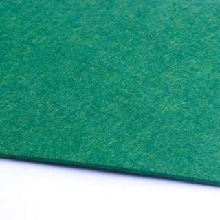 Фетр для рукоделия 3мм зеленый темный, ш.100 оптом