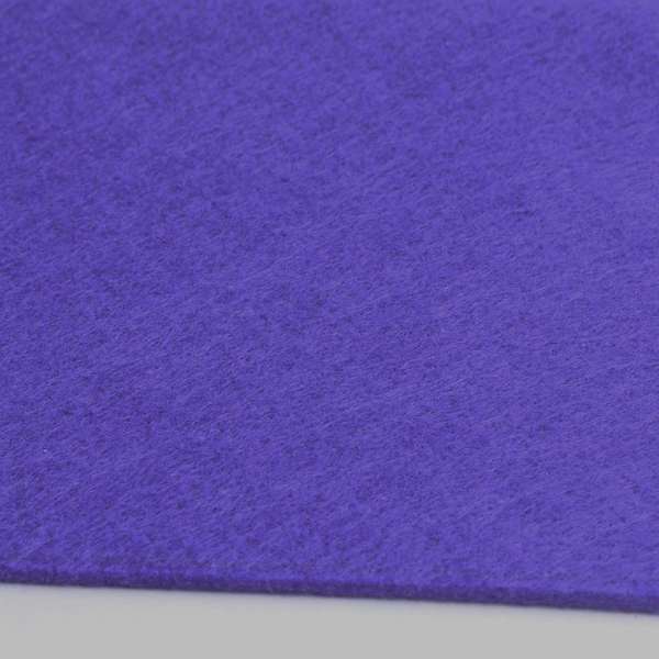 Фетр для рукоделия 3мм фиолетовый темный, ш.100 оптом