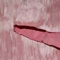 Замша искусственная дымчато-розовая жатая оптом