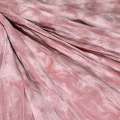 Замша искусственная дымчато-розовая жатая оптом