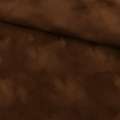 Замша флок коричнева з рудим відтінком ш.150 оптом