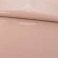 Шкіра штучна лаке не стрейч на флісі бежево-рожева пудра, ш.140 оптом