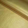 Кожа искусственная золотистая на флисе ш.140 оптом