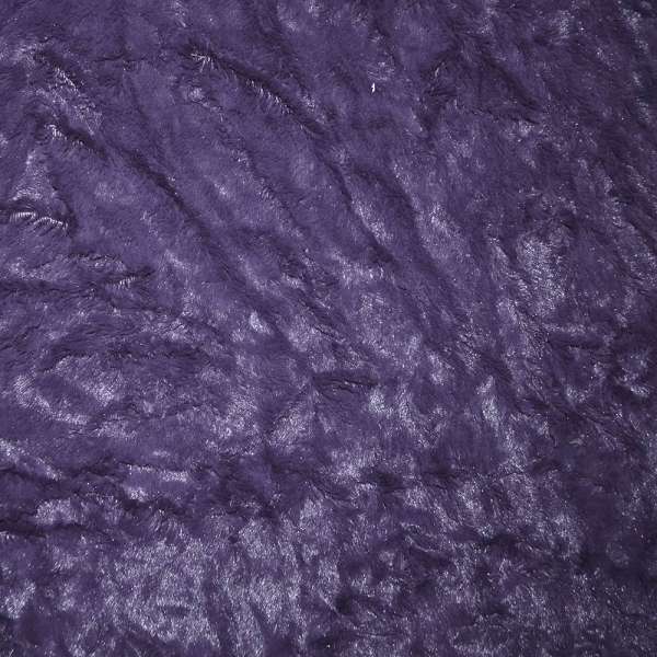 Мех искусственный фиолетовый жатый, ш.150 оптом