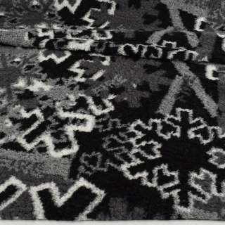 Мех искусственный GERRY WEBER черно-серый, снежинки ш.160 оптом