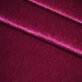 Мех искусственный коротковорсовый темно-малиновый, ш.150 оптом