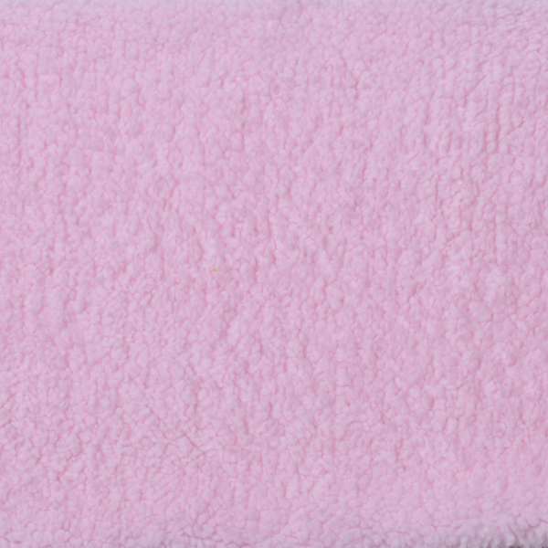 Мех искусственный овчина тонкий розовый ш.175 оптом