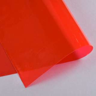 Силікон (0,5мм) червоний прозорий ш.122 оптом