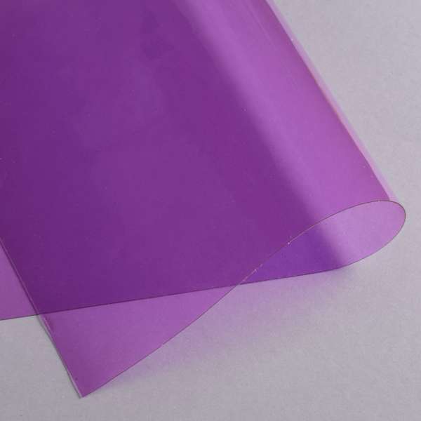 Силікон (0,5мм) фіолетовий прозорий ш.122 оптом