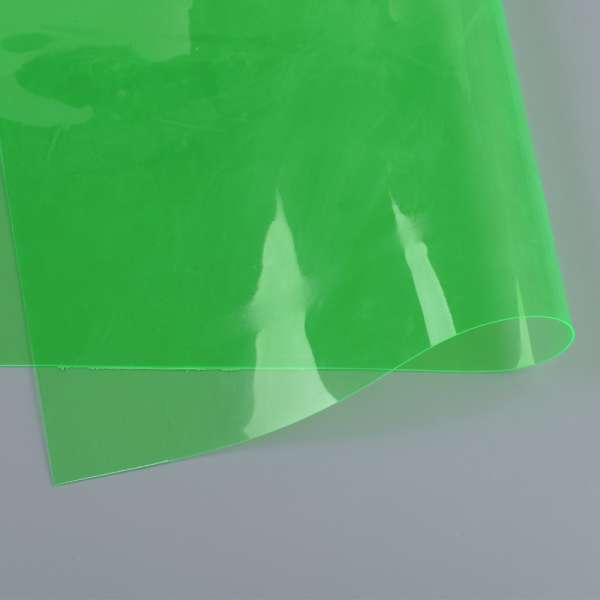 Силікон (0,5мм) зелений світлий прозорий ш.122 оптом