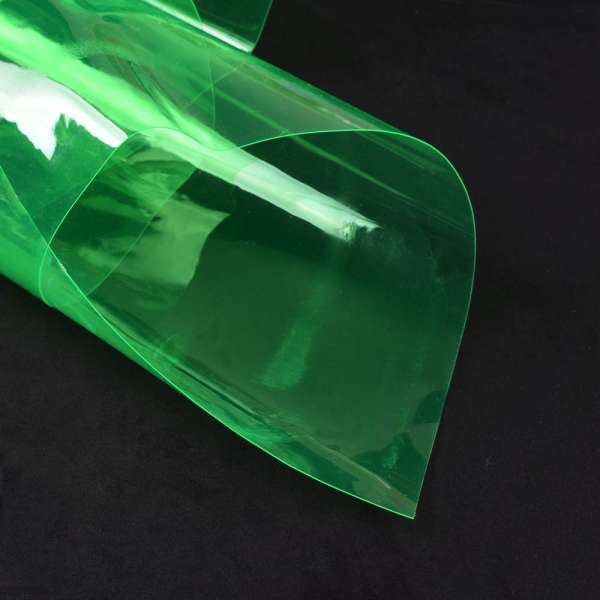 Силикон (0,3мм) зеленый светлый прозрачный ш.122 оптом
