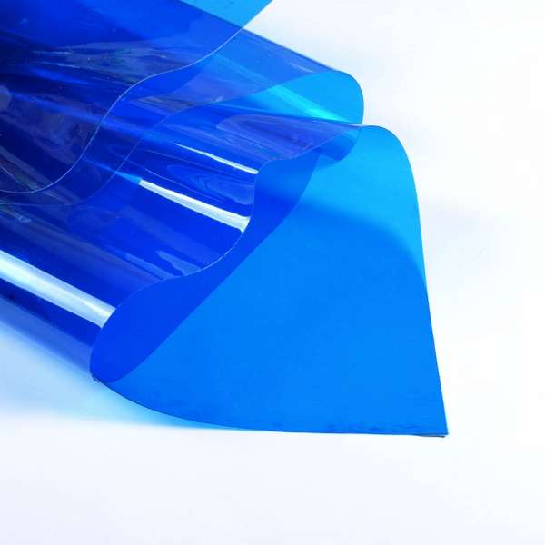 Силікон (0,3 мм) синій прозорий ш.122 оптом