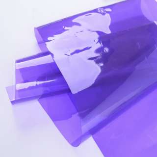 Силикон EVA 0,30 мм фиолетовый прозрачный, ш.122 оптом