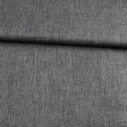 ПВХ тканина Оксфорд льон 300D сірий темний, ш.150