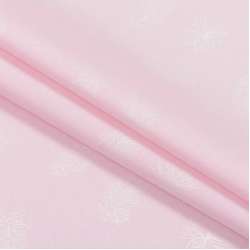 Тик наперниковый розовый в перья, ш.220