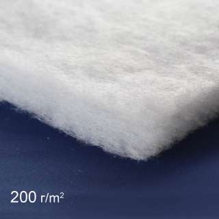 Синтепон швейный улучшенный пл.200 белый, продается рулоном 30м, цена за 1м, ш.150 оптом