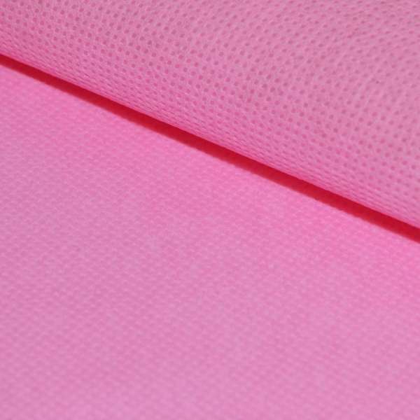 Флізелін неклейовий (спанбонд) рожевий, щільність 60, ш.160 оптом