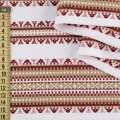 Тканина з українським орнаментом Панночка бежева, ш.150 оптом